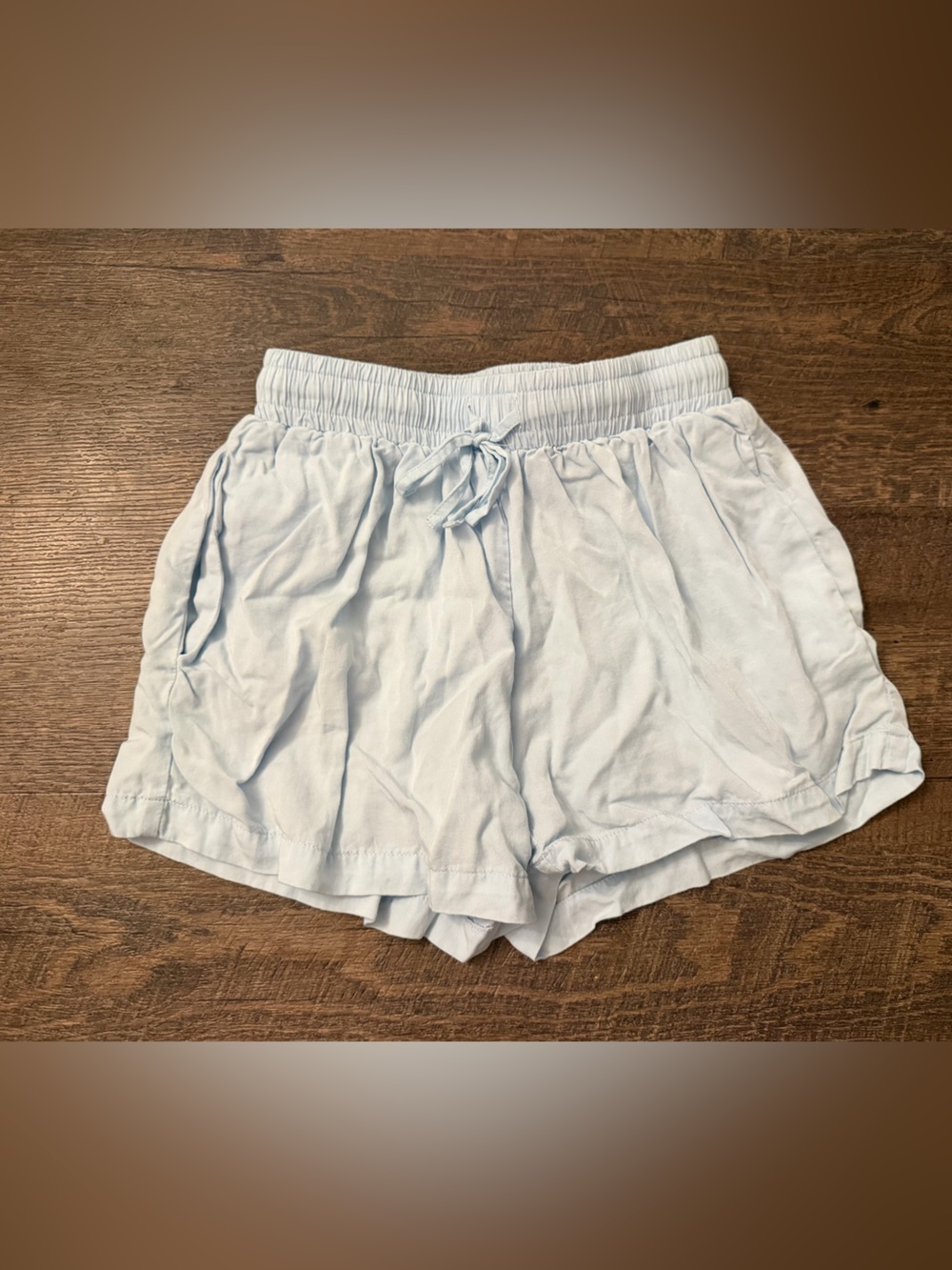 Girls PLEAT Collection Light Blue Remi Shorts
